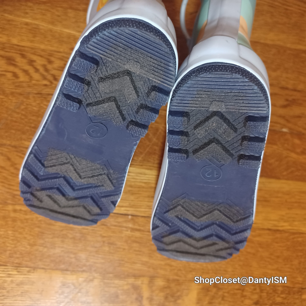 Cat & Jack Blue Kids Rain Boots with Surf Van Design - Picture 7 of 14